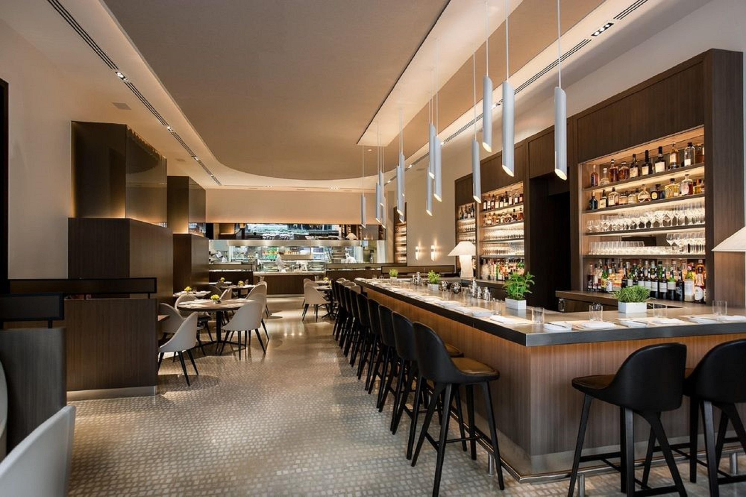 Trump International New York Eksteriør billede The bar at the restaurant