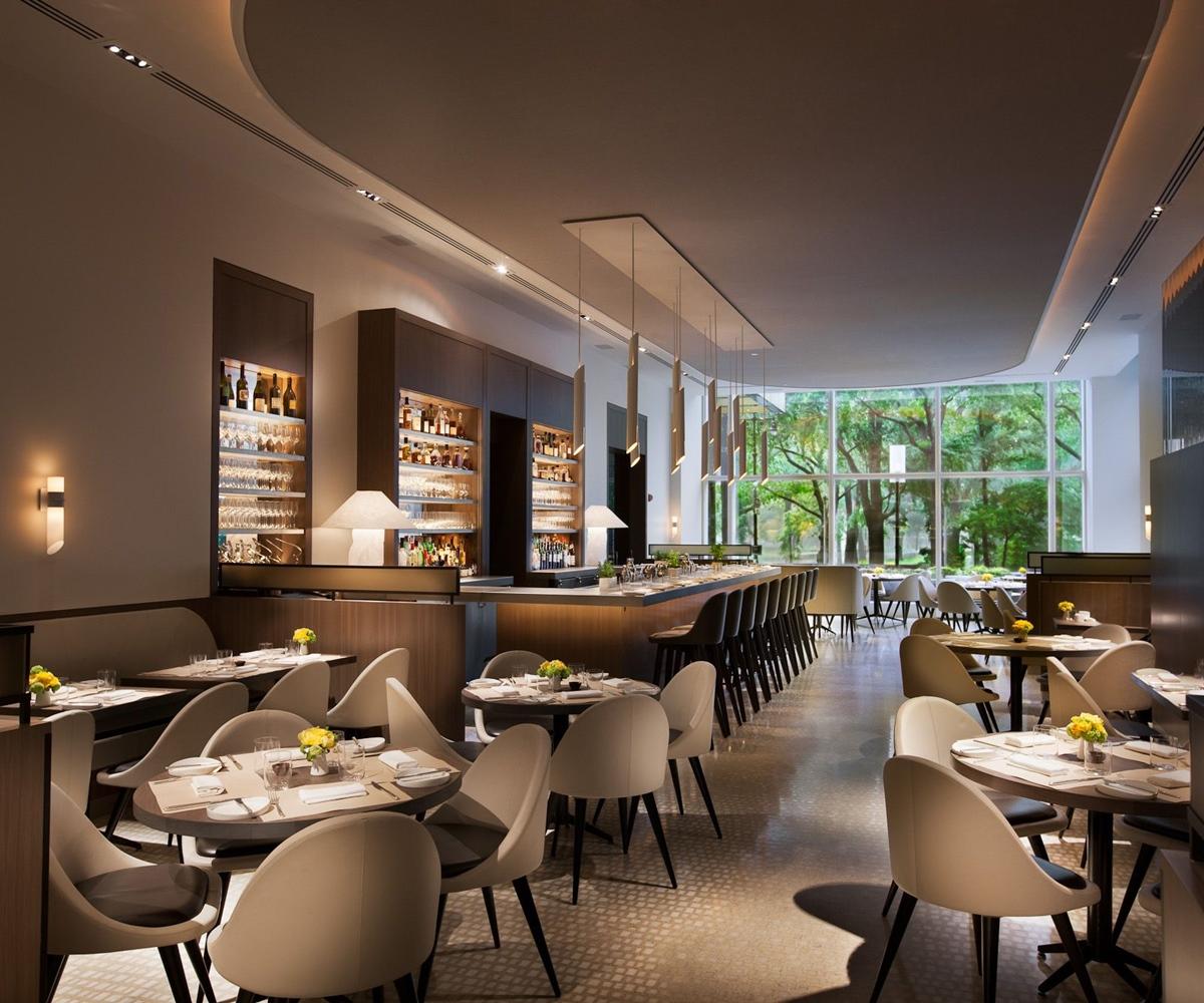 Trump International New York Eksteriør billede Interior of the restaurant