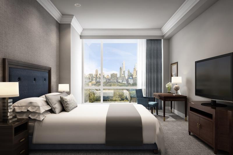 Trump International New York Eksteriør billede A rendering of a guest room